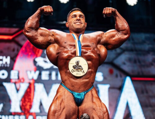 Derek Lunsford and Andrea Shaw winners at 2025 Olympia